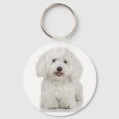 Bichon Frise Sleutelhanger (Voorkant)