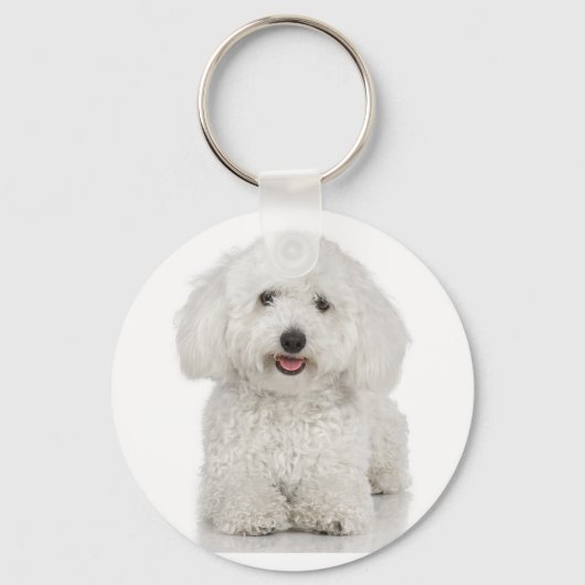 Bichon Frise Sleutelhanger (Voorkant)