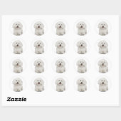 Bichon Frise Sticker (Vel)