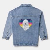 Bichon Frise Tie Dye Heart (Verso)