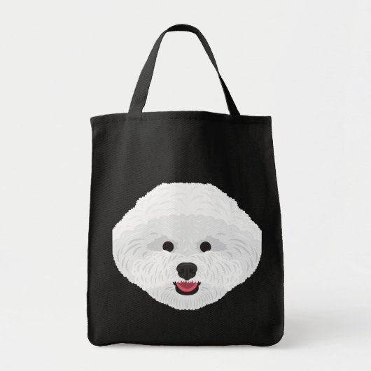 Bichon Frise Tote Bag (Voorkant)