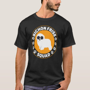 Bichon Frise Troep Krullend Haar Hondje Puppy T-shirt