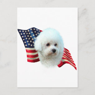 Bichon Frise Vlag Briefkaart