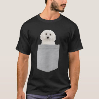 Bichon Frissen in je zak T-shirt