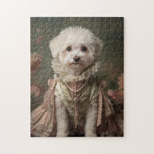 bichon hond legpuzzel (Verticaal)
