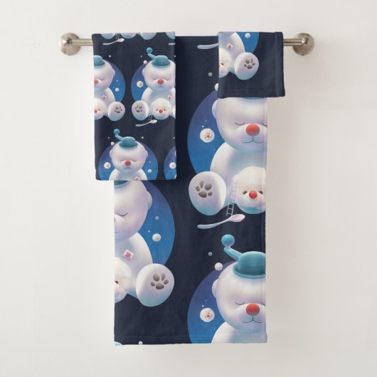 Bichon Ice Shaver Dreamland Bad Handdoek (Insitu)