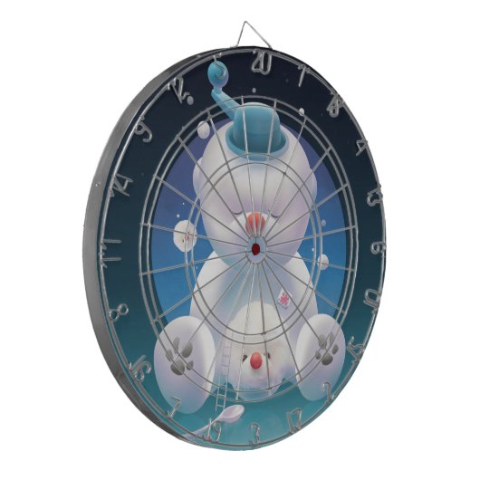 Bichon Ice Shaver Dreamland Dartbord (Voorkant Links)