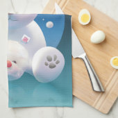 Bichon Ice Shaver Dreamland Theedoek (Quarter Fold)