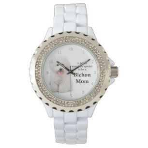 Bichon mam horloge