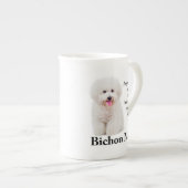 Bichon Maman Bone China Mug (Devant droit)