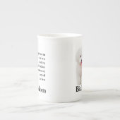 Bichon Mom Bone China Mok (Voorkant)