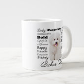 Bichon Trits Jumbo Mug (Devant droit)