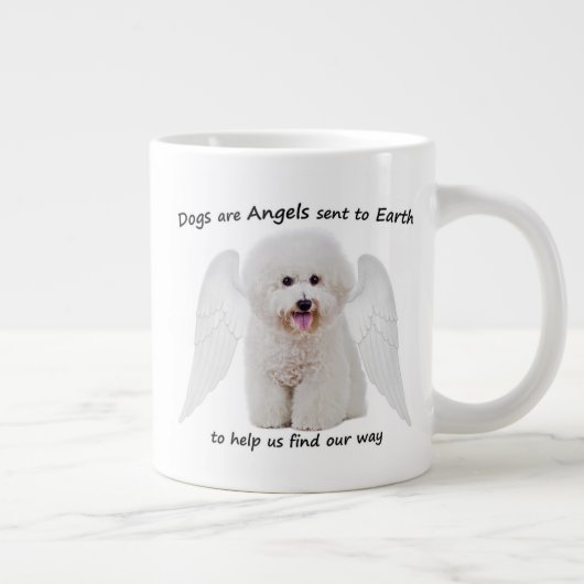 Bichons sont Angels Jumbo Mug (Droite)