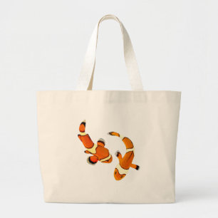 Bickering Clownfish Grote Tote Bag