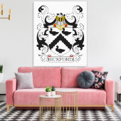 Bickford Family Crest Canvas Afdruk (Insitu (Woonkamer))