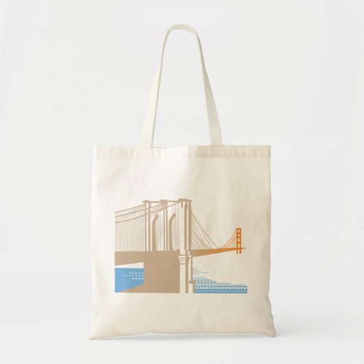 Bicoastal Bridge Bag Tote Bag (Voorkant)
