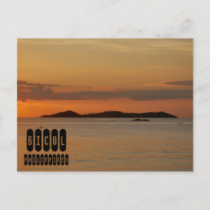 Bicol Beach op de Filipijnen Briefkaart