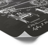 Bicycle 1890 Art Brevet - Tableau de bord (Coin)