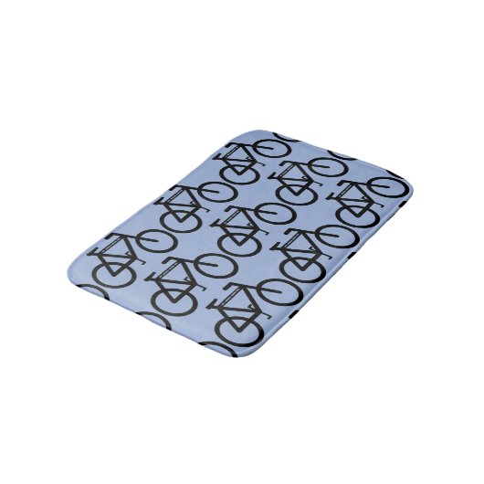 Bicycle Abstracte Bath Mats Badmat (Gekanteld)