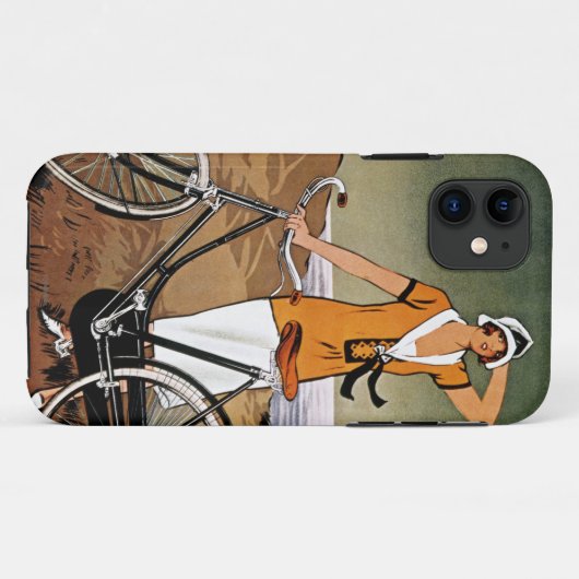 Bicycle Ad, 1925 Case-Mate iPhone Case (Achterkant (horizontaal))