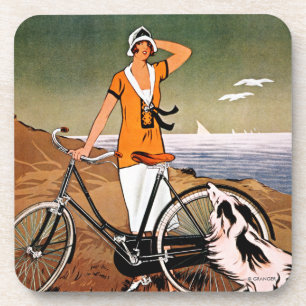 Bicycle Ad, 1925 Drankjes Onderzetter