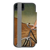 Bicycle Ad, 1925 Incipio iPhone Portemonnee Hoesje (Agenda Achterkant)