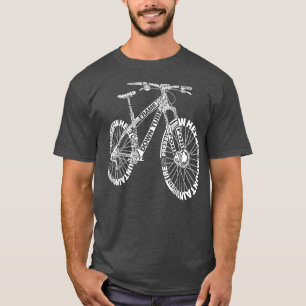 Bicycle Amazing Anatomy Mountain Bike T-shirt