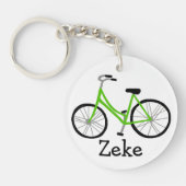 Bicycle Bike Cycle CUSTOM Sleutelhanger (Voorkant)