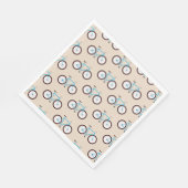 Bicycle Bike Pattern Servet (Hoek)