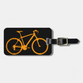 bicycle - biking + bike bagagelabel (Voorkant horizontaal)