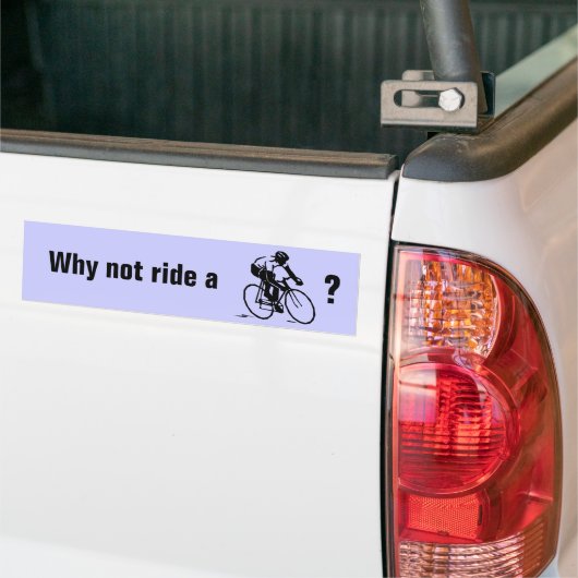 BICYCLE? bumpersticker (Op Truck)