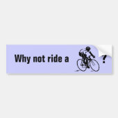 BICYCLE? bumpersticker (Voorkant)