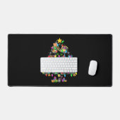 Bicycle Christmas Tree Funny Biker Bicyclist (Clavier et souris)