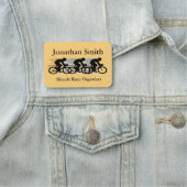 Bicycle Cycling Design Name Tag (In situ)