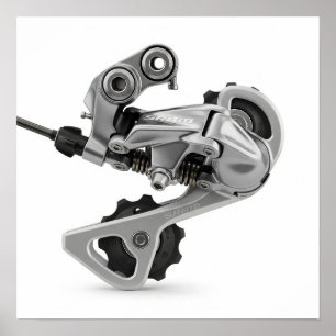 Bicycle Derailleur Poster