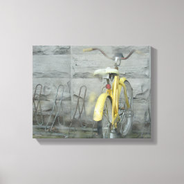 Bicycle Fotoaccentriek afbeelding Canvas Afdruk