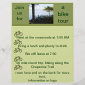 Bicycle Fun Activities Flyer (Voorkant)