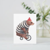 Bicycle Fun-Beer Briefkaart (Staand voorkant)