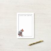 Bicycle Fun-Beer | Jouw namen toevoegen Post-it® Notes (Op bureau)