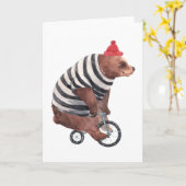 Bicycle Fun-Beer Kaart (Gele Bloem)