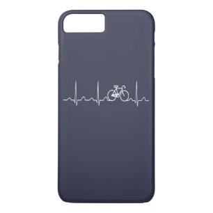 BICYCLE HEARTBEAT 	iPhone 8 PLUS / 7 PLUS HOESJE