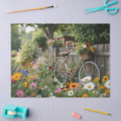 Bicycle in Bloom Tissuepapier (Craft)
