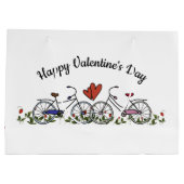 Bicycle Lovers Valentijn Large Cadeautasje (Achterkant)