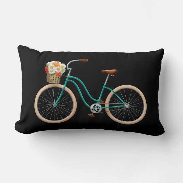 Bicycle Lumbar Pillow Kussen (Voorkant)