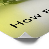 Bicycle Mini Camper Mark II Design UFO Promo 2 Poster (Hoek)