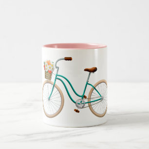Bicycle Mok met tweetone koffie