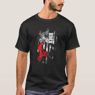 Bicycle Motocross Bmx Bike Rider Biking 2 T-shirt