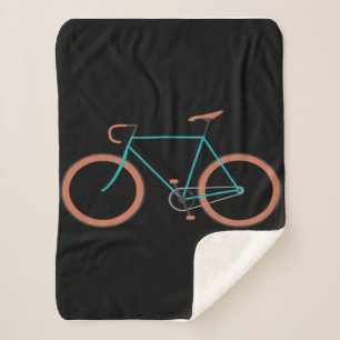 Bicycle mountainbike - Cute Cycling Lover Sherpa Deken