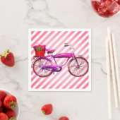 Bicycle Party Napkins Servet (Insitu)