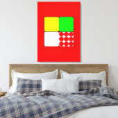 Bicycle Race Jerseys 3 Red Canvas Afdruk (Insitu (Slaapkamer))